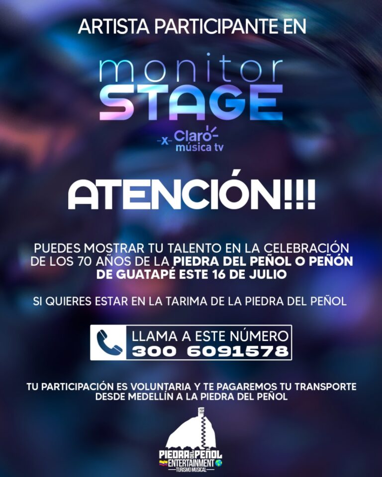 PARTICIPA EN MONITOR STAGE