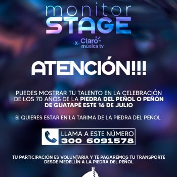 PARTICIPA EN MONITOR STAGE